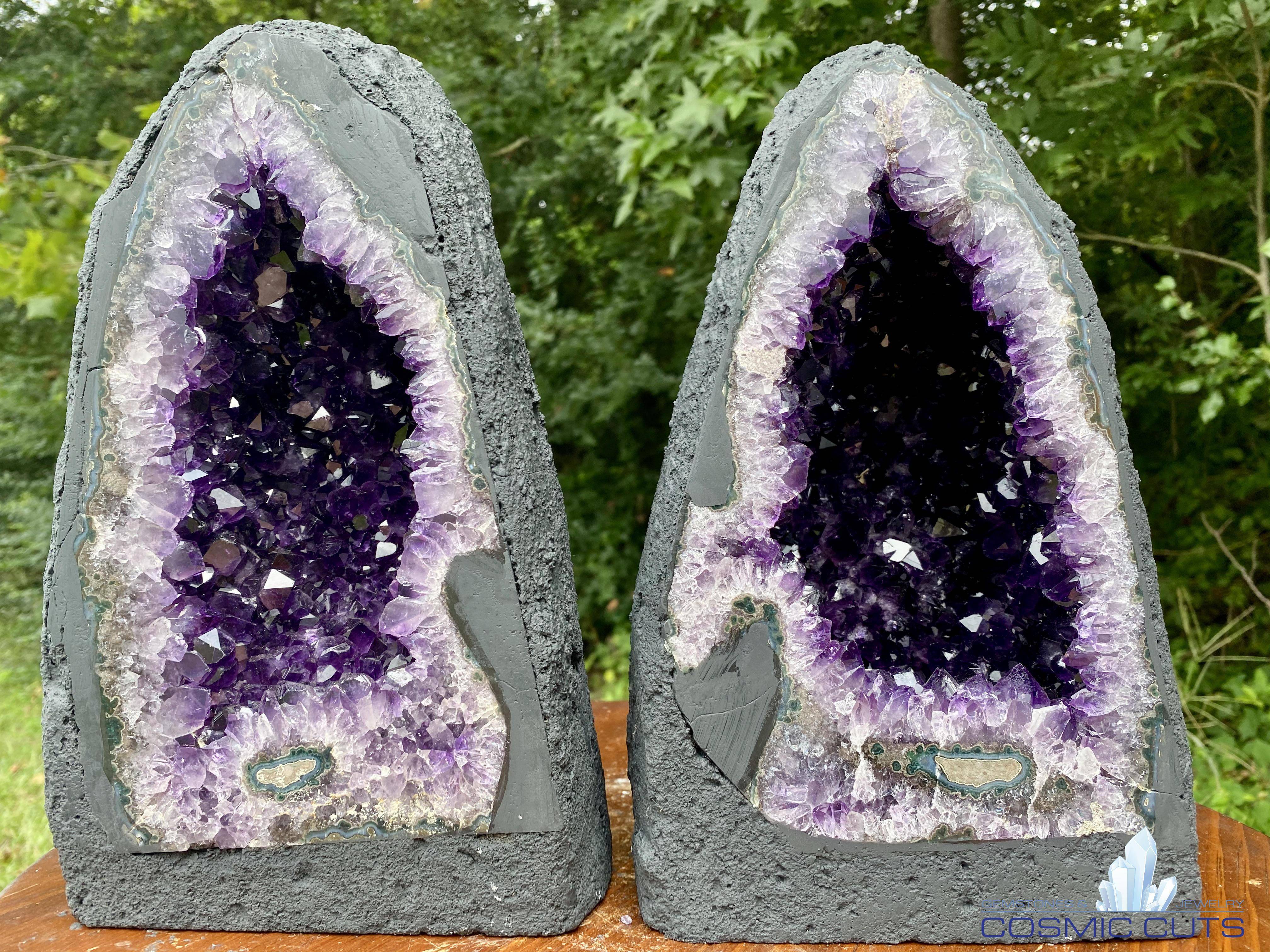DEEP Amethyst Geode 
