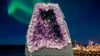 "IMPOSSIBLE TO NOT BE HAPPY" Amethyst Geode Cathedral 11.25 VERY High Quality AG-19