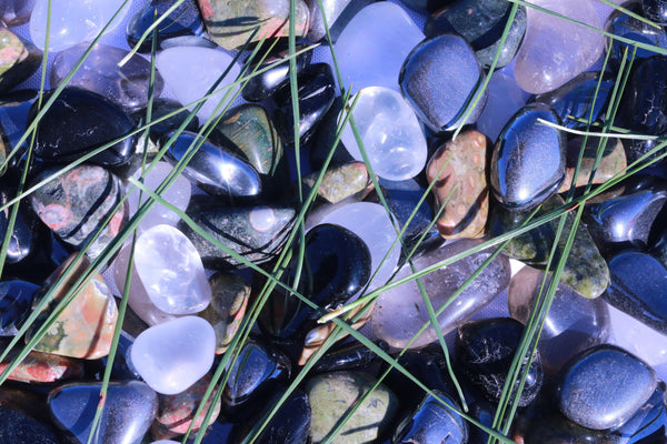 "Consistency / Balance / Grounding" Healing Gemstone Collection Bag