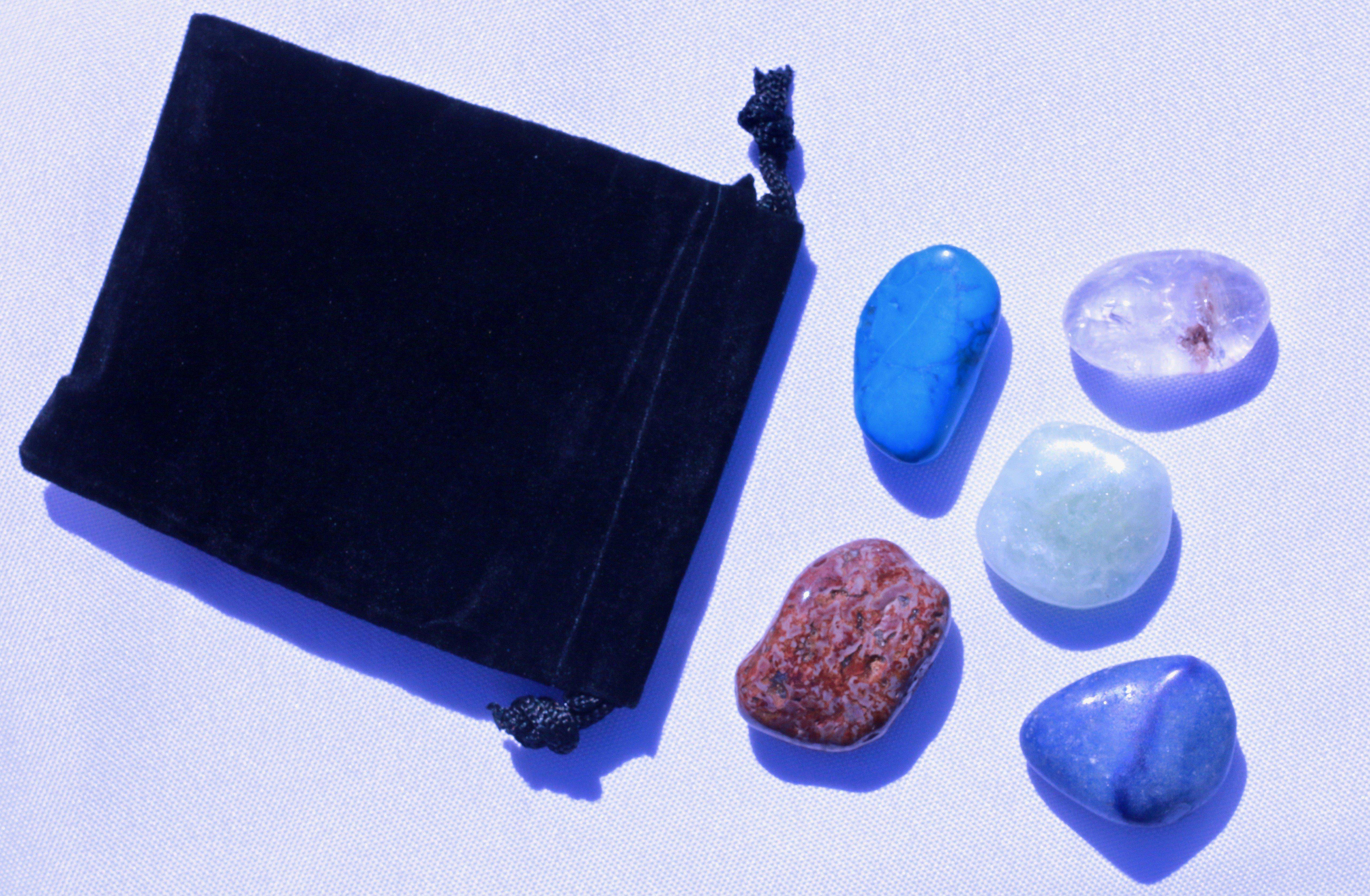 Throat Chakra Healing Stones for Sale