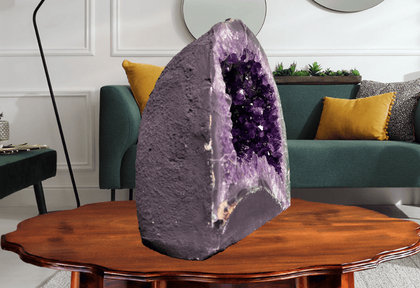"UNIVERSAL SPIRIT" Amethyst Geode Cathedral 13.50 VERY High Quality DAG-76