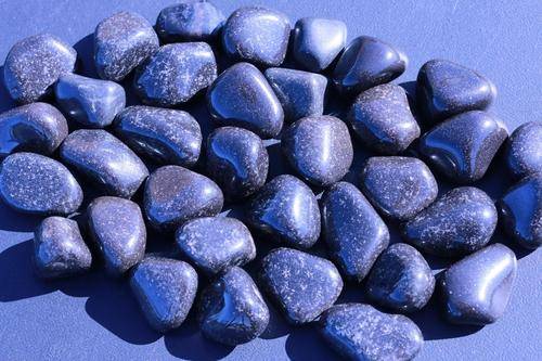 Black Jasper Tumbled Stone-Cosmic Cuts