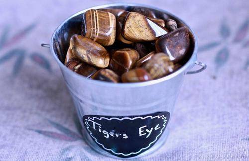 Tiger’s Eye Tumbled Stone-Cosmic Cuts